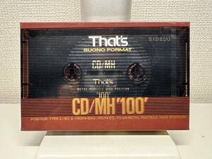 That’s CD/MH’100 未開封新品