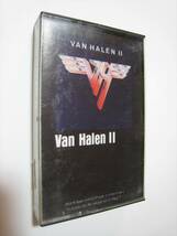 【カセットテープ】 VAN HALEN / VAN HALEN II US版 ヴァン・ヘイレン 伝説の爆撃機_画像1