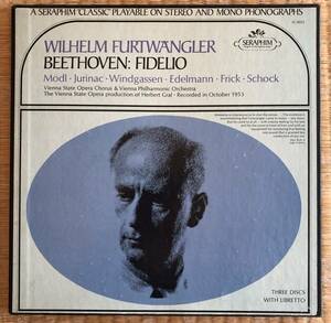 Wilhelm Furtwngler / Beethoven : FIDELIO /12inch LP3 sheets set / Martha Mdl autograph equipped 