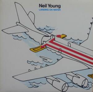 * sample record * Neal * Young ** landing * on * water *LPwa-na-* Pioneer P-13353 1986