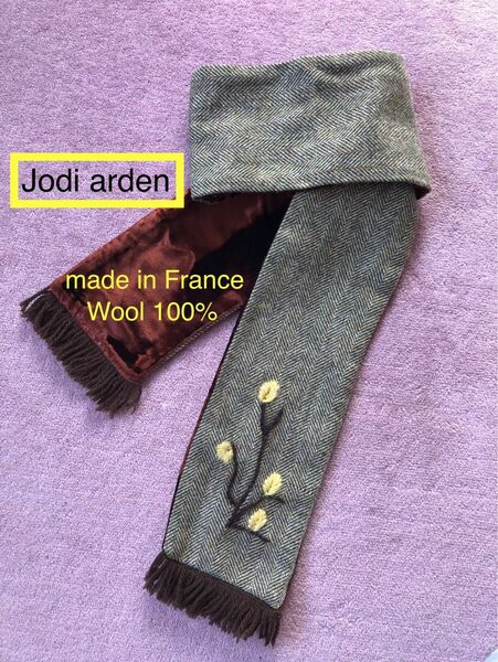 新品・未使用 ☆ jodi ardenマフラー　　　　　　　wool 100% 