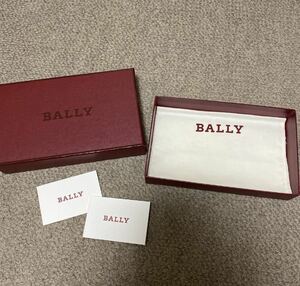 【美品】BALLY 長財布 空箱 ラッピング ギフト 横20×縦12.5×高さ4cm