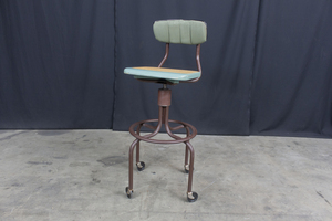 Western Electric Operator Chair* Western electric Vintage chair green color * ( American / Los Angeles departure )