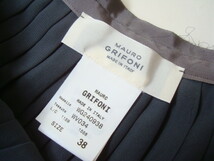 ドレステリア購入 MAURO GRIFONI イタリア製プリーツスカート size38 マルログリフォーニ_画像5