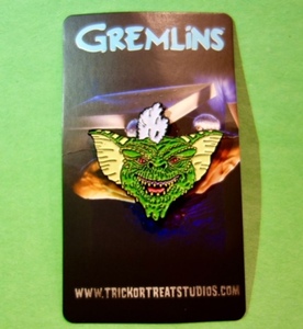 グレムリン ストライプ ピンズ ピンバッチ GREMLiNS ピンバッジ ピンバッヂ アクセサリー stripe 正規品