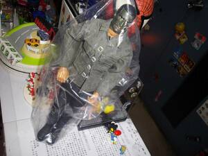 ** ultra elegant!* breaking the seal model * stylish [ Spy?GI Joe ] used person * rare![boxman_77]