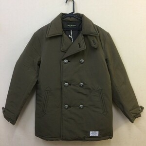 [026]ROUGH＆RUGGEDラフ＆ラゲッド/BALD P-COATピーコート/OLIVEオリーブ/サイズ3【国内正規品/新品未使用/定価以下】