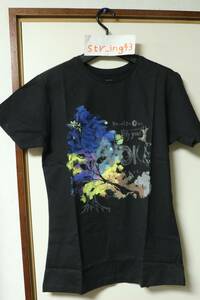 未使用 安藤裕子 プレオーガニックコットンTシャツ 黒 フリーサイズ JAPANESE POP TOUR グッズ 2010