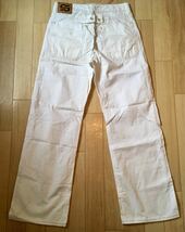 美品!!「RA-RE RAG RECYCLE RAG RESTYLE」汚し加工 ワークパンツ White SIZE:30_画像5