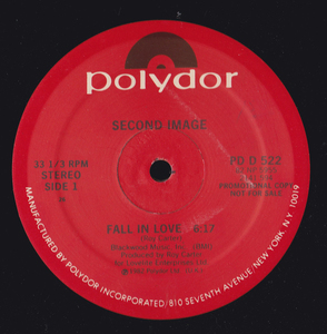 ダンクラ12inch★SECOND IMAGE / Fall in love★U.S.盤・Polydor★