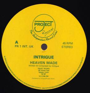 ダンクラ12inch★INTRIGUE / Heaven made / Ropes★Project records★