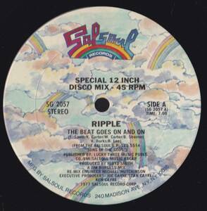 ダンクラ12inch★RIPPLE / The beat goes on and on / Facts of life★Salsoul★