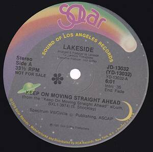 ダンクラ12inch★LAKESIDE / Keep on moving straight ahead★Solor★