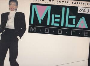 ダンクラ12inch★MELBA MOORE / Keepin’ my lover satisfied★picture sleeve・Capitol★