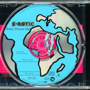 【CDs/Euro Dance】E-Rotic - Baby Please Me [Intercord Japan - TOCP-4096] 帯、歌詞カード付きの画像3