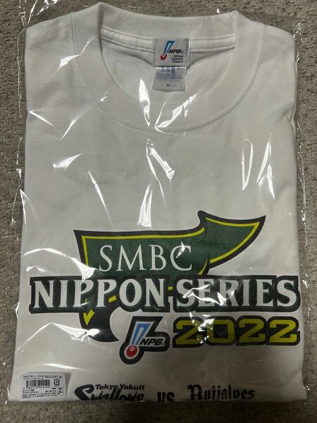 【SMBC日本シリーズ2022】サイズM ロゴTシャツ　ホワイト
