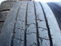 J215 225/80R17.5 夏4本セット サマータイヤ LT 123/122L 225/80-17.5 225-80-17.5 DUNLOP DECTES SP122 チューブレス_画像4