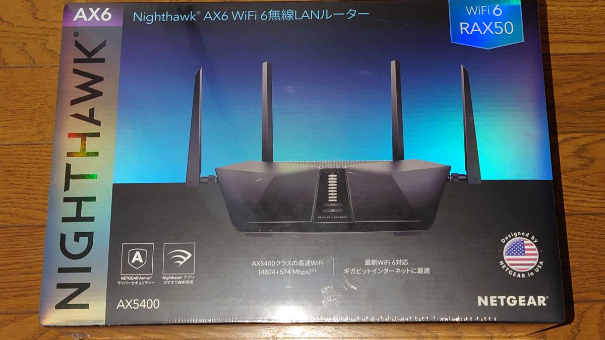 ☆新品☆NETGEAR AX5400 無線LANルータ RAX50-100JPS | www.infotecn