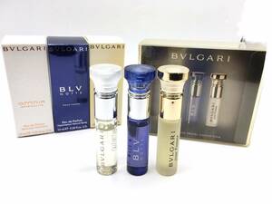 No.3284 BVLGARI/The Exclusive Travel Collection/ BVLGARY / духи /3 позиций комплект 