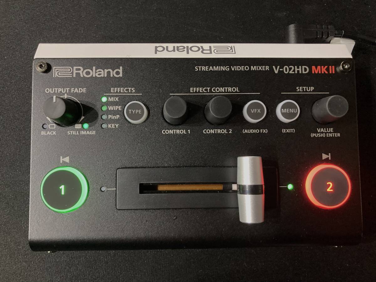 ローランド スイッチャー V-02HD MKⅡ roland 美品 楽器/器材