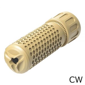 【新品☆即納】MADBULL KAC QDC CQB Airsoft ダミーサプレッサー (14mm正ネジ) *FDE【品番：K03-002FDECW】6111202000232【管A】*