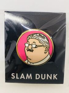 スラムダンク Slam Dunk 安西 先生 あんざいピンバッチ ピンバッジ 集英社 ジャンプ AZ4