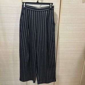 エンフォルド ストライプワイドパンツ