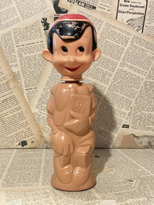 ☆ 1960-х/Soaky Bottle/Disney/Pinocchio/resment Vintage/Pinocchio/Soaky Bottle (60S) DI-008