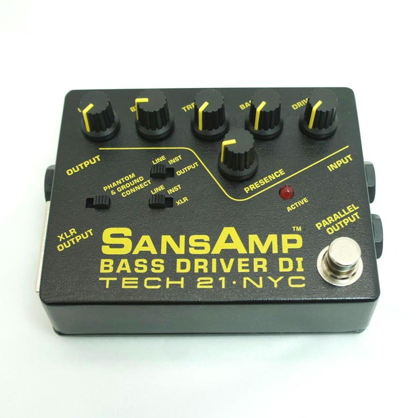 【初期】TECH21 Sansamp サンズアンプ Bass Driver DI レコーディング/PA機器 販売の最低価格