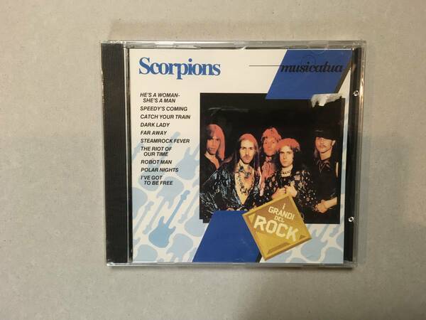 SCORPIONS I GRANDI DEL ROCK　イタリア盤　新品