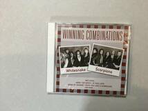 WHITESNAKE SCORPIONS WINNING COMBINATIONS US盤　新品_画像1