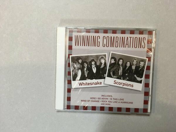 WHITESNAKE SCORPIONS WINNING COMBINATIONS US盤　新品