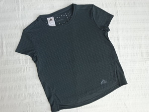 即決★美品 アディダス adidas climachill Tシャツ 半袖 ジム ランニング トレーニング レディース S