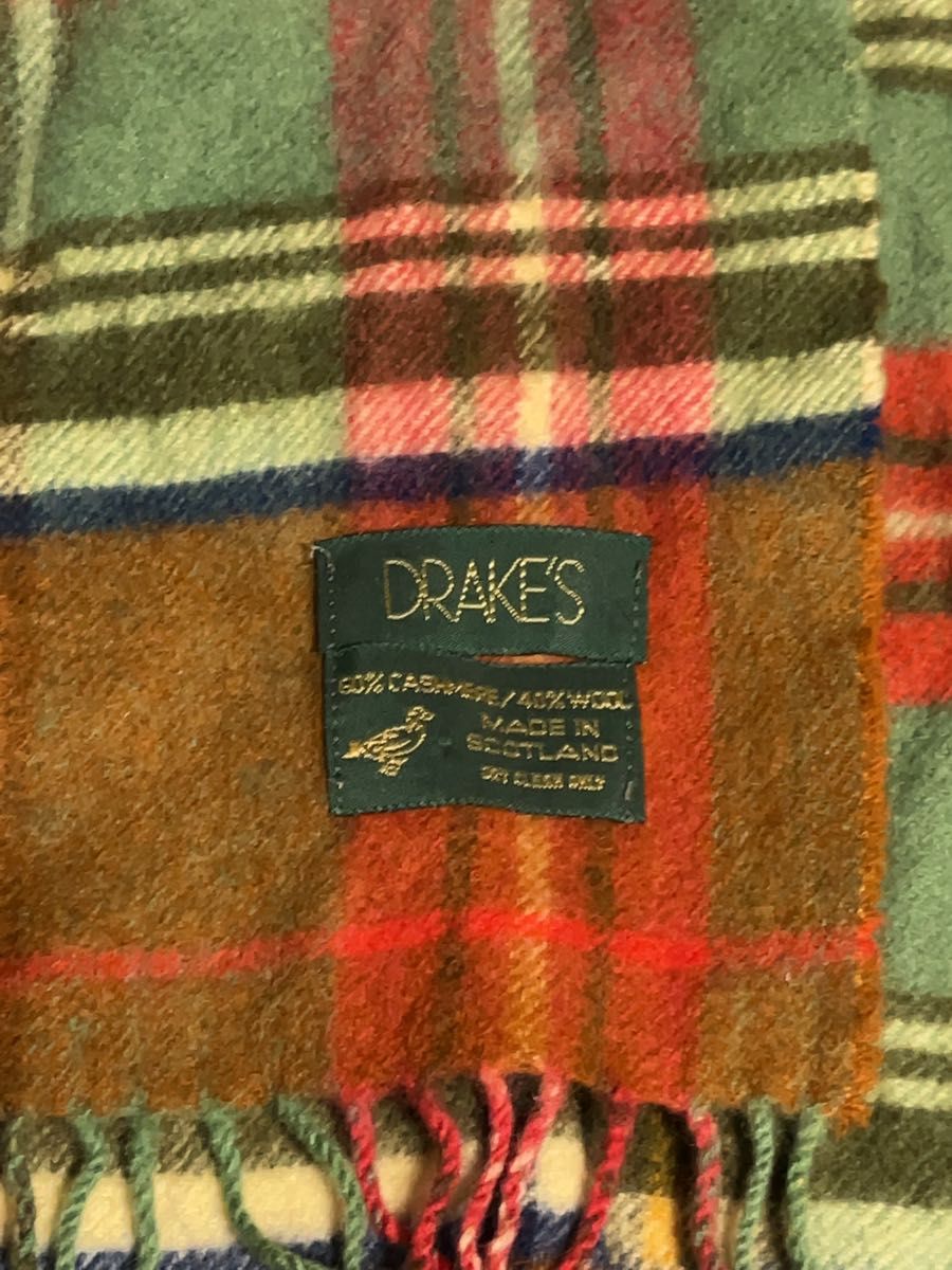掘り出し物 レトロ ヴィンテージ スコットランド製 DRAKES ドレイクス