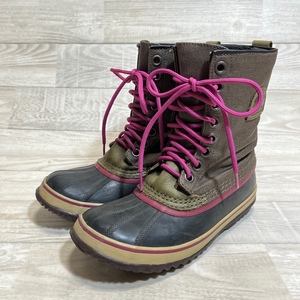 SOREL/ソレル/1964 PREMIUM CVS Women's/1964プレミアム キャンバス/レースアップブーツ/ウィンターブーツ/NL1717/25.0cm