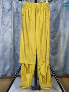  Champion - good L bottom under yellow nylon windbreaker champion reverse side aluminium coating exercise sauna diet AzA