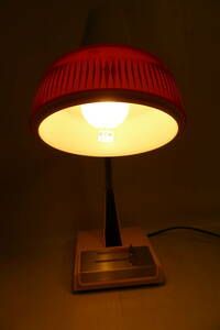 ll031 * hikari белый огонь лампа прибор настольное освещение подставка свет style свет Koizumi Industry лампа не имеется работа OK Showa Retro /100