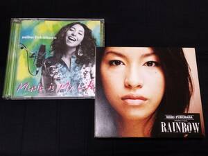 初回限定盤CD+DVD[福原美穂/RAINBOW+MUSIC IS MY LIFE]◆優しい赤LOVE-winter song-ひまわりCHANGE未来-ミライ-LET IT OUT雪の光HANABI SKY