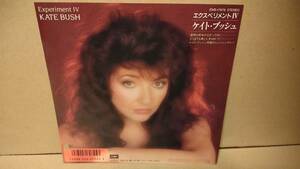 【80s 7inch】ケイト・ブッシュ / エクスペリメントⅣ Kate Bush / Experiment IV EMS-17676 見本盤 Promotion disc 嵐が丘86