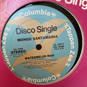 Mongo Santamaria - Watermelon Man / A Mi No Me Engaan (You Better Believe It) 12 INCH