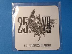 FF7 スタンプラリー コースター クラウド セフィロス ザックス ファイナルファンタジー FINAL FANTASY.VII 25th スクエニカフェ アルトニア