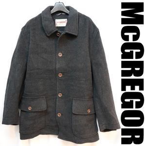 マクレガー McGREGOR 極上柔らか肉厚！カシミヤ混メンズウールコート 極暖チェスターコート ハーフコートフィールドコート Ｌサイズ 120702