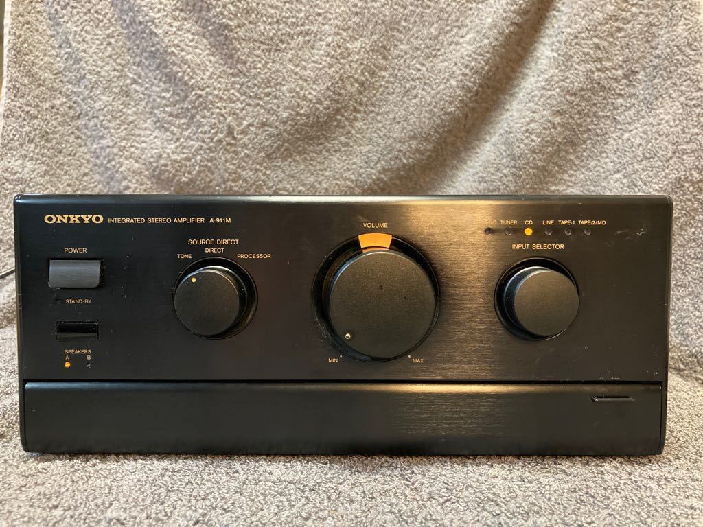 ONKYO☆良品 メンテ済 動作良好☆高音質 プリメインアンプ☆リモコン ...