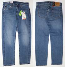 定価10000 新品 Levis リーバイス 00505-2304 W29 L32 505 レギュラーストレート インディゴ・ミッドユーズド WARM ストレッチデニム BIG-E_画像1