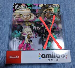 amiibo 　Splatoon　 スプラトゥーン 　ヒメ　 未使用　パッケージ無しヒメ本体のみ　送料220円～