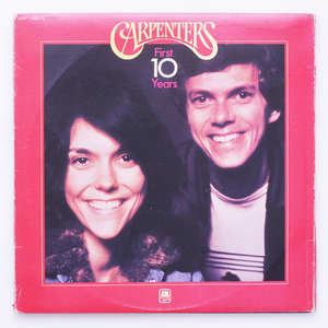 Promo　CARPENTERS FIRST 10 YEARS　3LP 28Pブックレット JP盤　見本盤