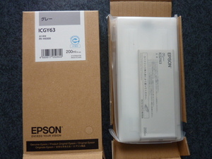 EPSON　エプソン　純正インク　ICGY63　グレー　PX-H6000