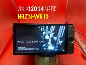 即決★トヨタ純正 HDDナビNHZN-W61G　地図2014年度　HDD TV SD Bluetooth 格安　人気