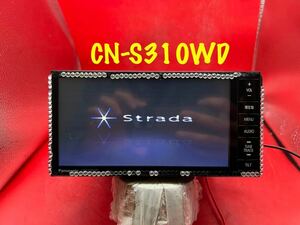 即決★PANASONIC STRADA パナソニックストラーダ CN-S310WD 地デジ フルセグ Bluetooth audio Panasonic DVDビデオ 地図データ2012