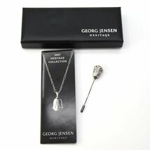 質屋 ジョージジェンセン 2007 ヘリテージコレクション ピンブローチ シルバー925 GEORG JENSEN H3471 みいち質店_画像7